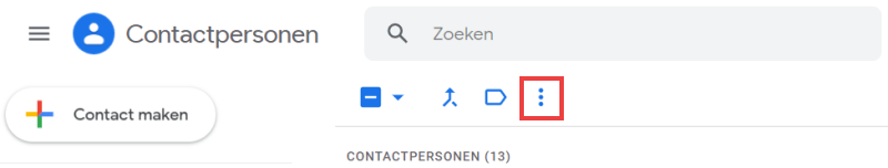 Meer acties